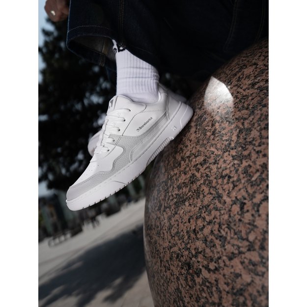 Barefoot Sneakers Barebarics Zing - White & Light Grey