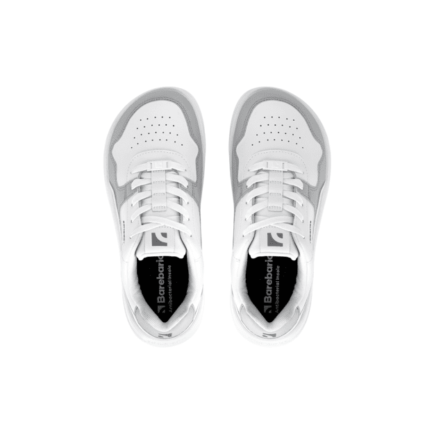 Barefoot Sneakers Barebarics Zing - White & Light Grey