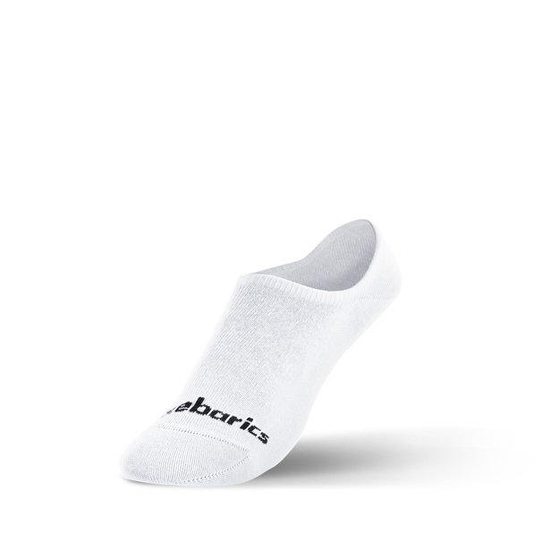 Barebarics - Barefoot Socks - No-Show - White - 3 pack