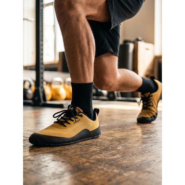 Barefoot Shoes Be Lenka Trailair - Mustard