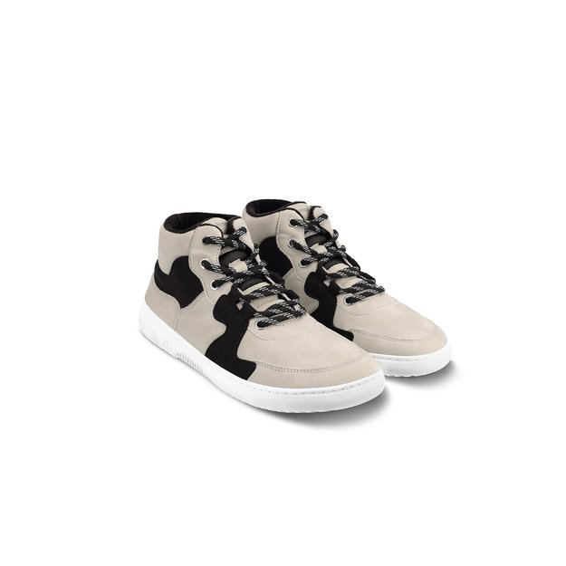 Barefoot Sneakers Barebarics Lynx - Beige & White