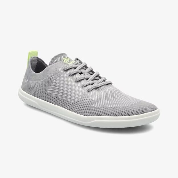GROUNDIES® barefoot sportbačiai Active Knit Grey Yellow 