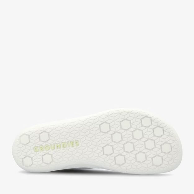 GROUNDIES® barefoot sportbačiai Active Knit Grey Yellow 