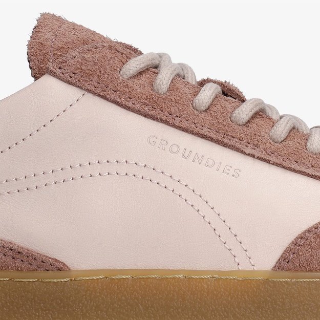 D&aacute;msk&eacute; barefoot Tenisky GROUNDIES&reg; Panama Soft Růžov&eacute;
