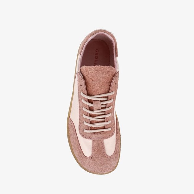 D&aacute;msk&eacute; barefoot Tenisky GROUNDIES&reg; Panama Soft Růžov&eacute;