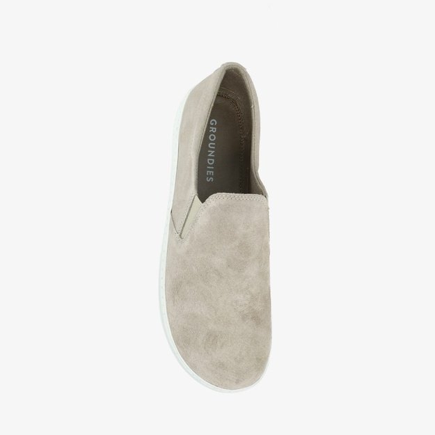 P&aacute;nsk&eacute; Barefoot Slip-on Tenisky GROUNDIES&reg; Ease &Scaron;ed&eacute;