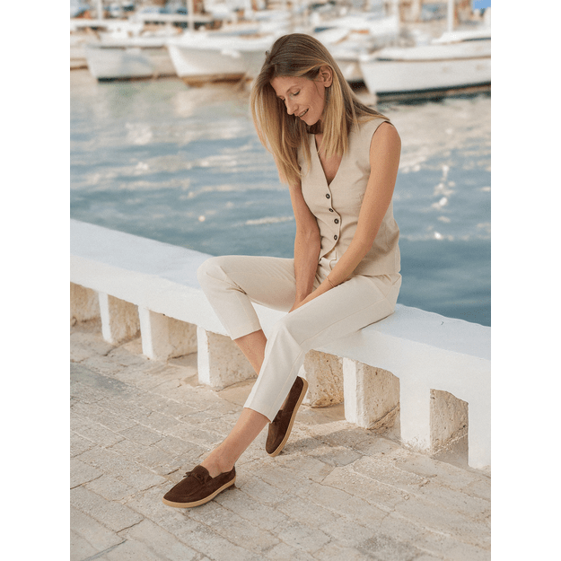 Barefoot Moccasins Be Lenka Bianca - Chocolate Brown