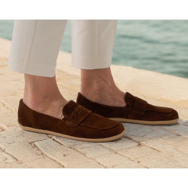 Barefoot Moccasins Be Lenka Bianca - Chocolate Brown