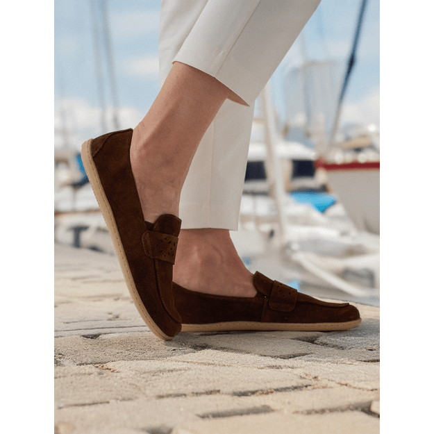 Barefoot Moccasins Be Lenka Bianca - Chocolate Brown