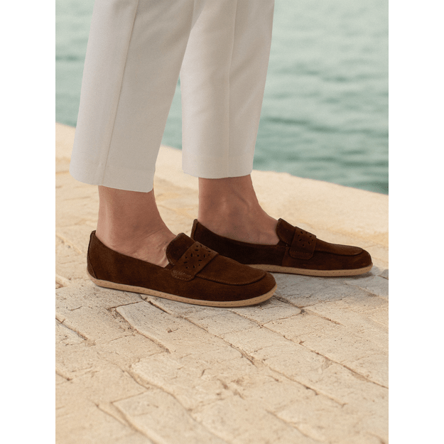 Barefoot Moccasins Be Lenka Bianca - Chocolate Brown