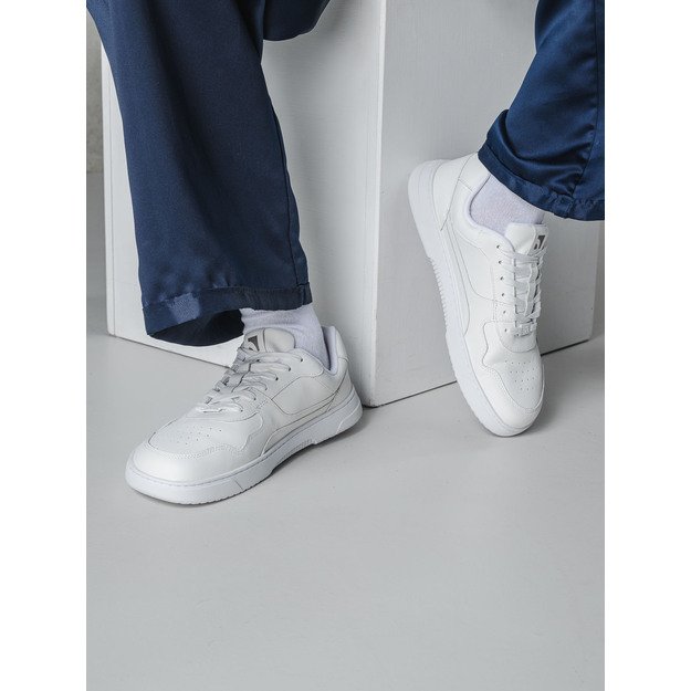 Barefoot Sneakers Barebarics Zing - All White - Leather