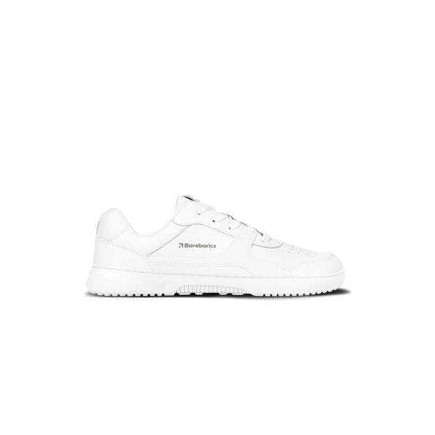 Barefoot Sneakers Barebarics Zing - All White - Leather