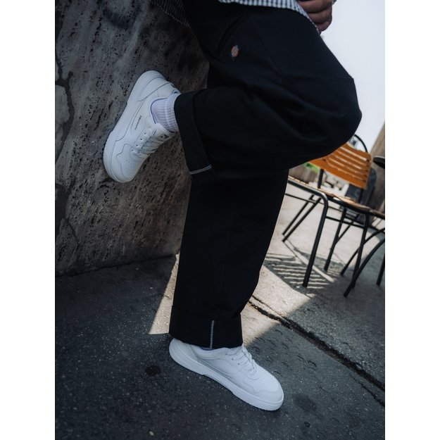 Barefoot Sneakers Barebarics Zing - All White - Leather 4