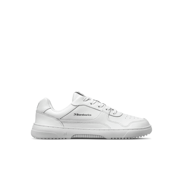 Barefoot Sneakers Barebarics Zing - All White - Leather
