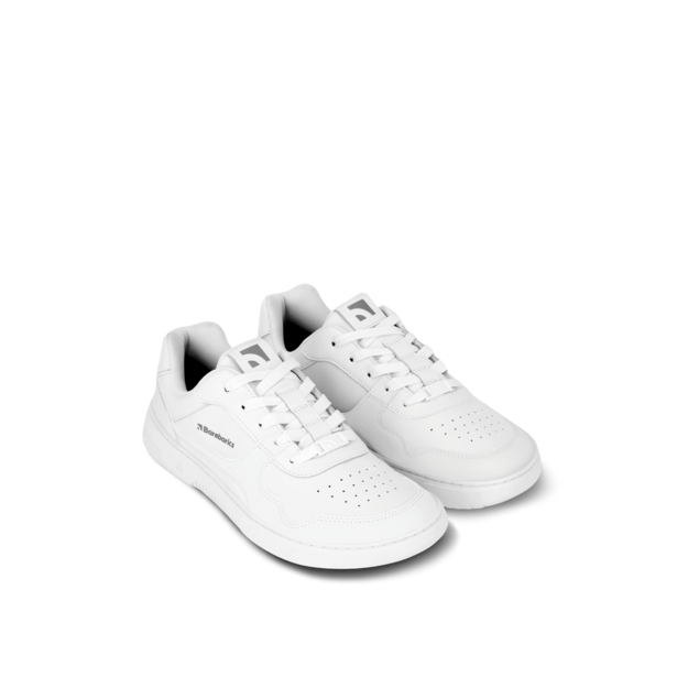 Barefoot Sneakers Barebarics Zing - All White - Leather