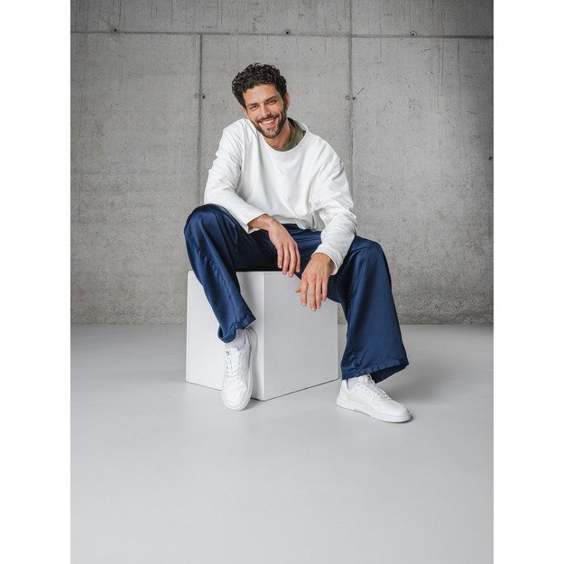 Barefoot Sneakers Barebarics Zing - All White - Leather