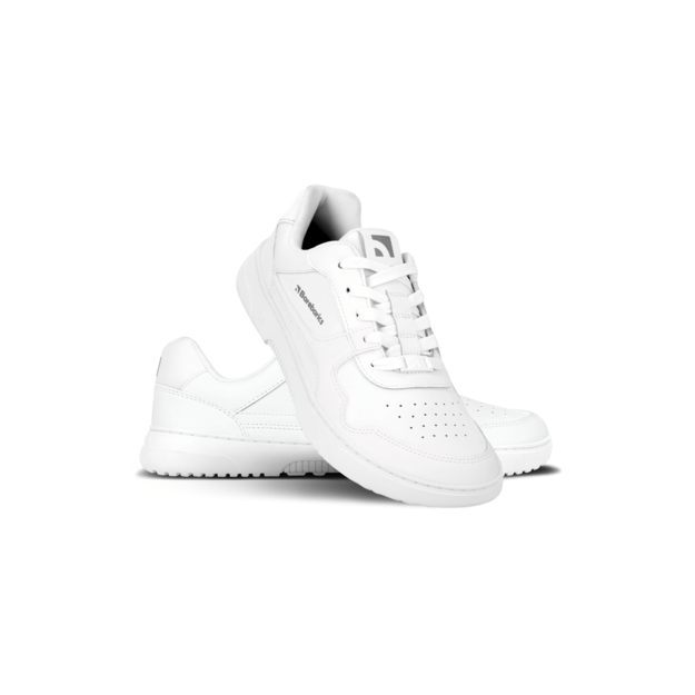 Barefoot Sneakers Barebarics Zing - All White - Leather