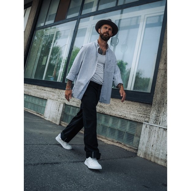 Barefoot Sneakers Barebarics Zing - All White - Leather 7