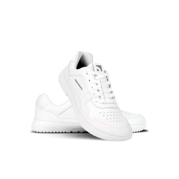Barefoot Sneakers Barebarics Zing - All White - Leather