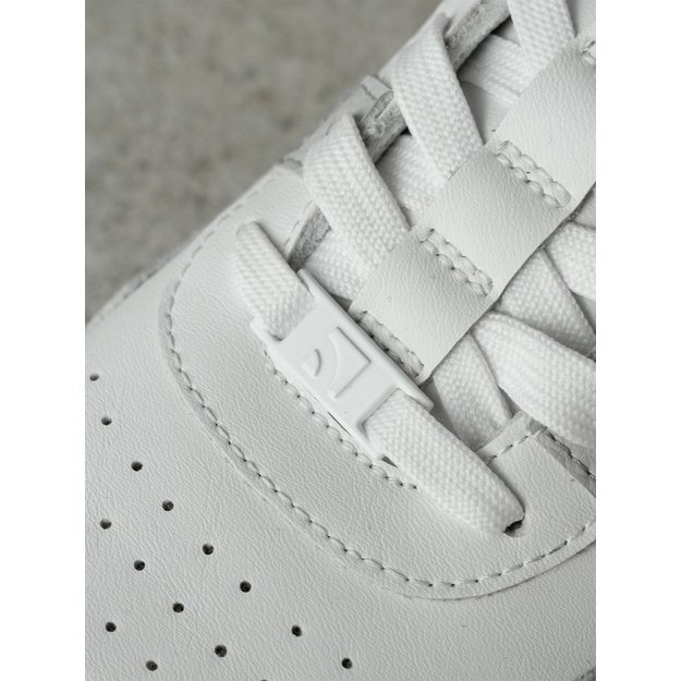 Barefoot Sneakers Barebarics Zing - White & Light Grey - Leather