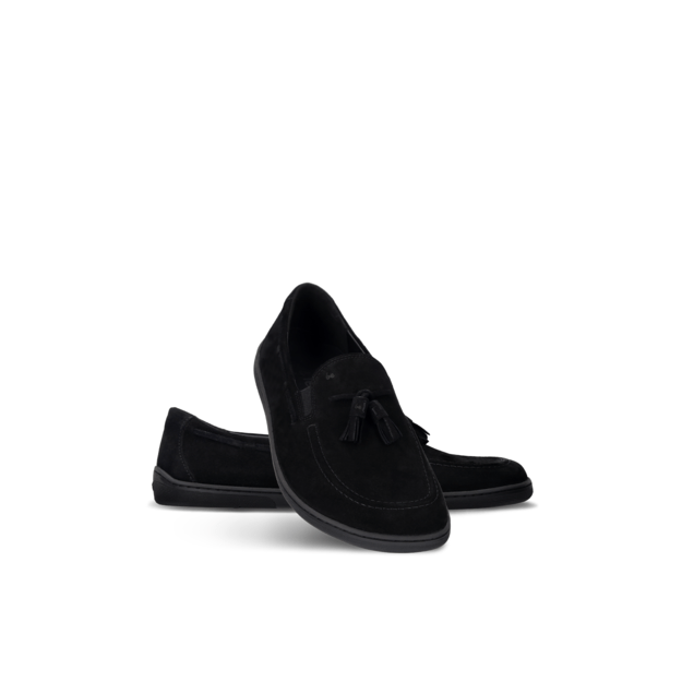 Barefoot mokasinai Be Lenka Portsiders - visiškai juodi