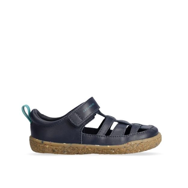 Dětsk&eacute; Barefoot Sand&aacute;ly GROUNDIES&reg; Noto 2.0 Modr&eacute;