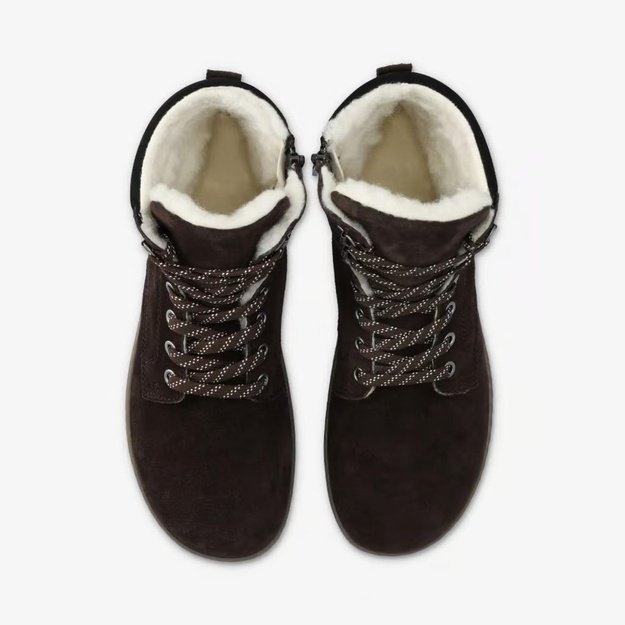 P&aacute;nsk&eacute; Barefoot Zateplen&eacute; Boty GROUNDIES&reg; Vancouver 2.0 Espresso