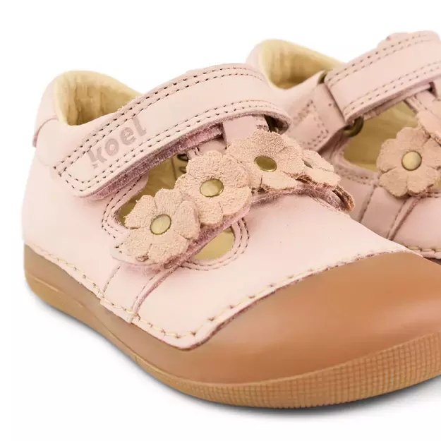 Vaikiški Koel barefoot basutės Aria - rožinė