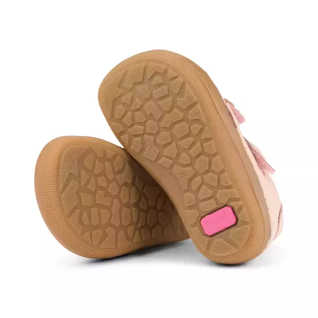Vaikiški Koel barefoot basutės Aria - rožinė