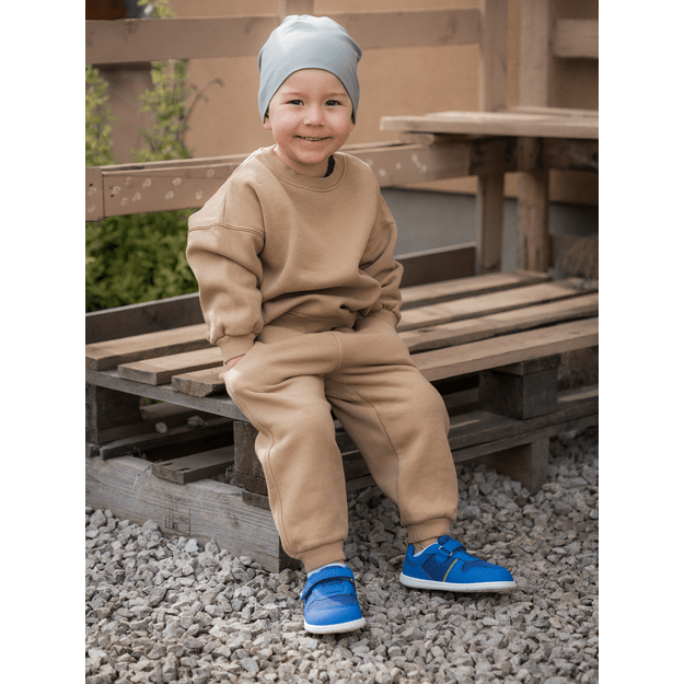 Vaikiški barefoot kedai Be Lenka Glade Kids - mėlyna/žalia