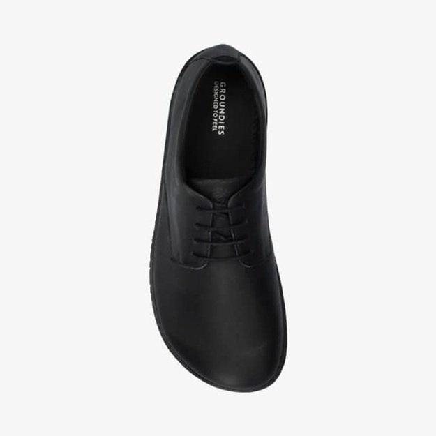 P&aacute;nsk&eacute; Barefoot+ Polobotky GROUNDIES&reg; Palermo Čern&eacute;