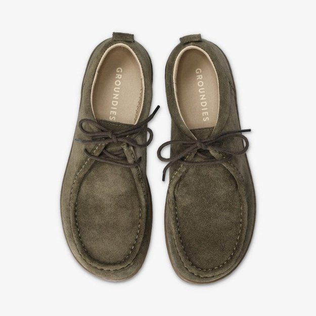 Barefoot Mokas&iacute;ny GROUNDIES&reg; Cricket Khaki