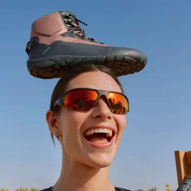 Barefoot batai moterims Groundies® All Terrain High 2.0 Purple 1