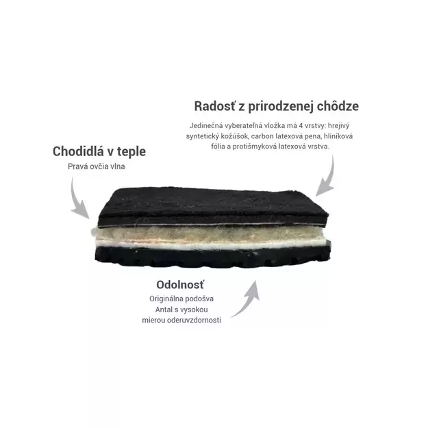 Antal barefoot žieminiai batai Venero ruda  4