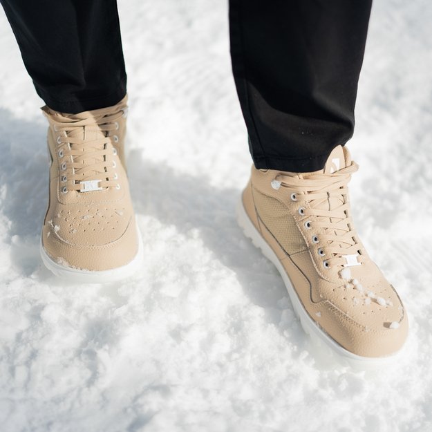 Barefoot Shoes Barebarics UrbanEdge - Beige greitas pristatymas 12