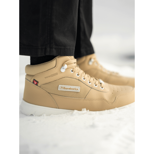 Barefoot Shoes Barebarics UrbanEdge - Beige greitas pristatymas 17