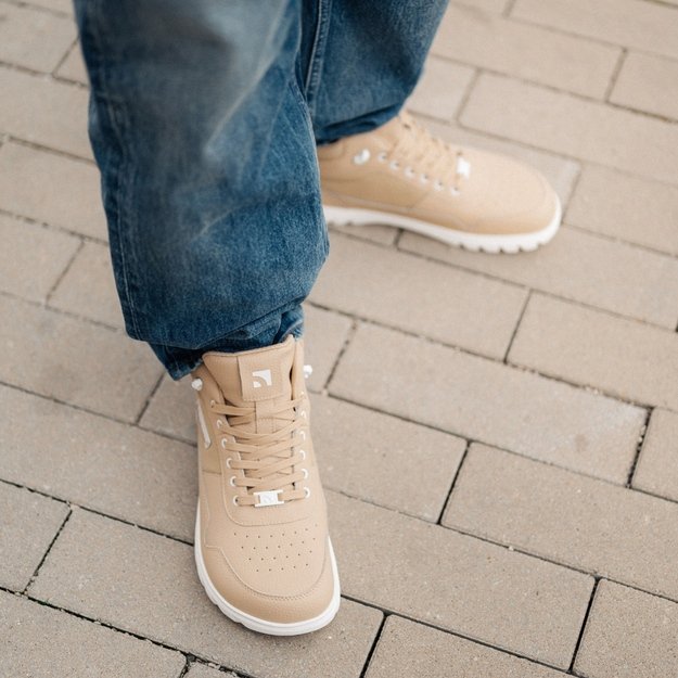 Barefoot Shoes Barebarics UrbanEdge - Beige greitas pristatymas 6