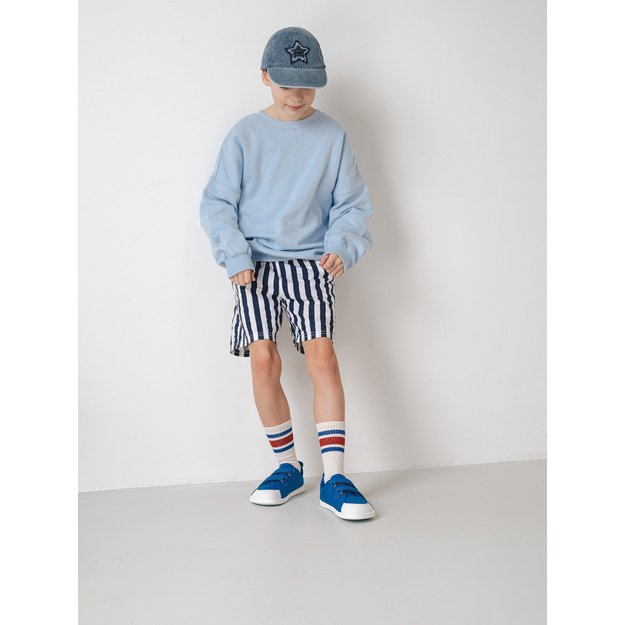 Kids barefoot sneakers Be Lenka Canvi Kids - Blue