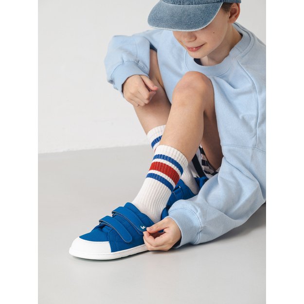 Kids barefoot sneakers Be Lenka Canvi Kids - Blue