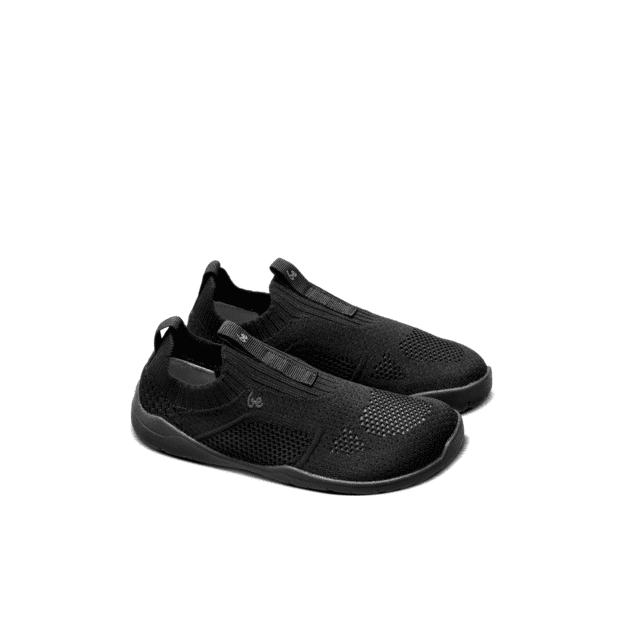 Kids Barefoot Slip-on Shoes Be Lenka Luppo Kids - All Black