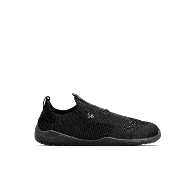 Kids Barefoot Slip-on Shoes Be Lenka Luppo Kids - All Black