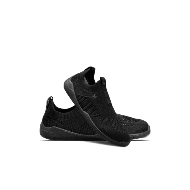 Kids Barefoot Slip-on Shoes Be Lenka Luppo Kids - All Black