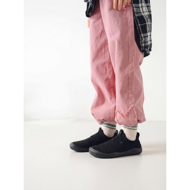 Kids Barefoot Slip-on Shoes Be Lenka Luppo Kids - All Black