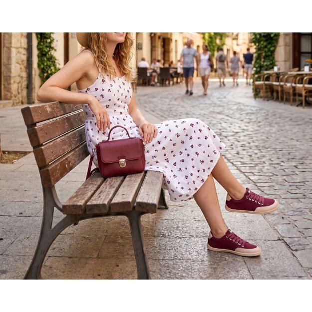 Barefoot Sneakers Be Lenka Rebound - Burgundy