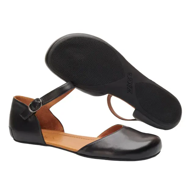 ZAQQ barefoot basutės QUTE juoda