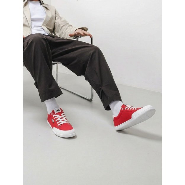 Barefoot Sneakers Be Lenka Rebound - Red & White