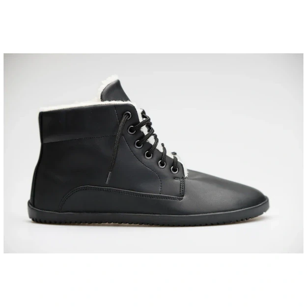 Ahinsa barefoot winter ankle black