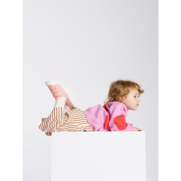 Kids barefoot sneakers Be Lenka Canvi Preschool - Coral Pink