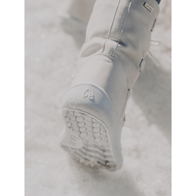 Winter Barefoot Boots Be Lenka Snowfox Woman - Pearl White