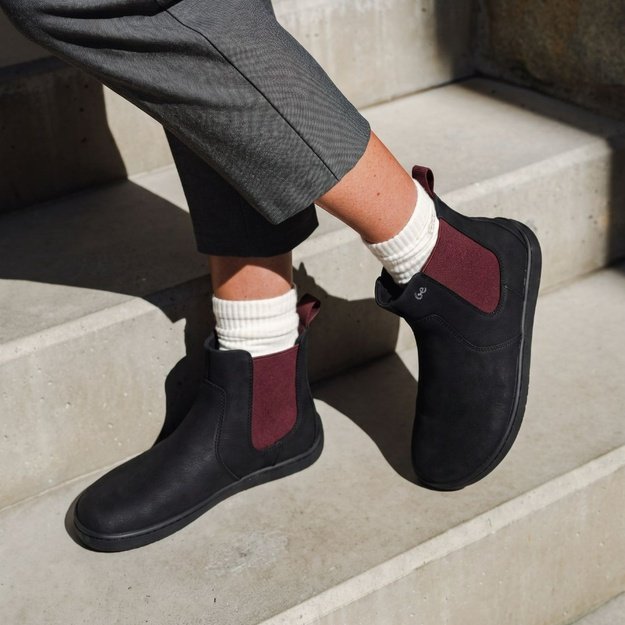 Barefoot Chelsea Boots Be Lenka Entice 3.0 Vegan - Black